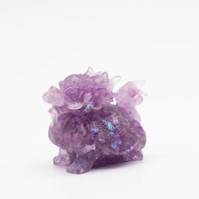 China Wholesale China Beautiful Dragon Turtle For Gift Various Resin Chips Crystal Stone Small Glue Irrigation for sale