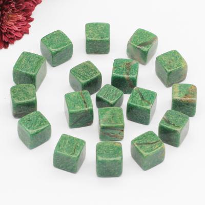 China China Wholesale Natural Polished Tumbled Amazonite Crystals Healing Stones Tumble For Craft Decoration for sale