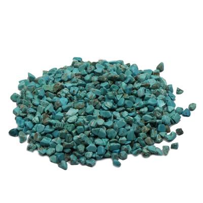 China China Wholesale Natural Healing Gemstones Garden Crystal Chips Gravels Turquoise For Decoration. for sale