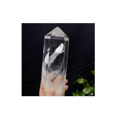 China China Hot Selling Good Quality Natural Healing Meditation Clean Energh Quartz Crystals Head Reiki Tower for sale