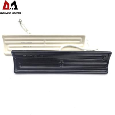 China Hotels Curved 245*60mm Ceramic Far Infrared 650w Heater For Thermoforming for sale