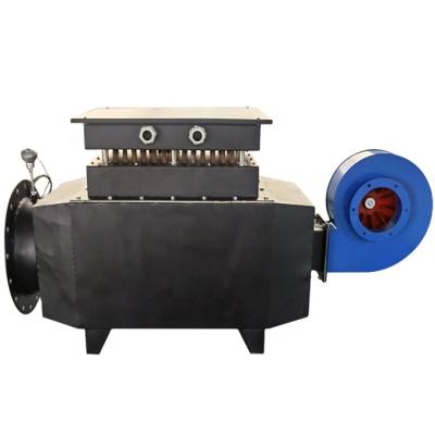 China Hotels 380v 20kw 50kw 60kw 75kw Finned Tubular Air Duct Heater for sale