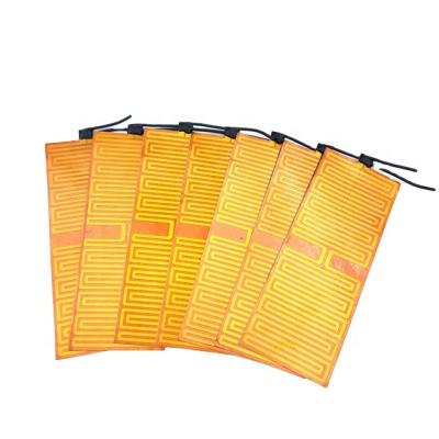 China Hotels 6v/12v Flexible Polyimide Film PCB Kapton Heater With Adhesive for sale