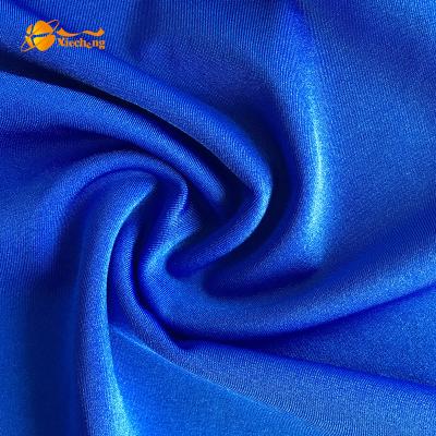 China Single Bright Bright High Stretch Density Swimwear Fabric Nylon Spandex for sale