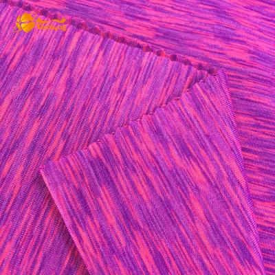 China 13% Plain 87% Polyester 250gsm Spandex Yarn Dye Activewear Fabric for sale