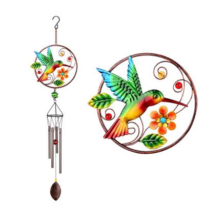 China Europe Wholesale Cheap Home Decoration Metal Hanging Wind Chimes for sale