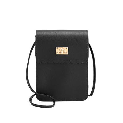 China 2021 New Fashion Women PU Small Bag PU Mobile Phone Bag for sale