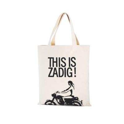 China Custom shopping bag logo cavas bags cotton shopping bag for promotion for sale