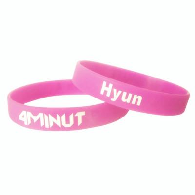 China Custom Made High Quality Casual/Sporty Fashion Sports Silicone Wristband for sale