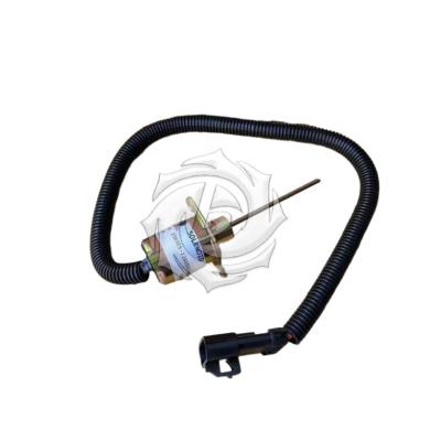 China Crawler Excavator For Kubota Diesel Engine V2203 12V Fuel Shutoff Solenoid 25-15230-01 1503ES-12A5UC9S SA-4561-T for sale