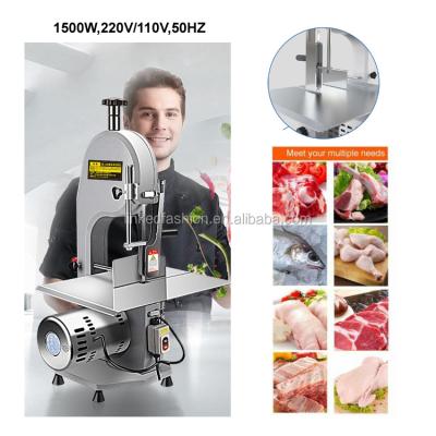 China Commercial Catering Band Saw Frozen Fish Flesh Bone Cutting Machine Saw Blade Cutting Machine for sale