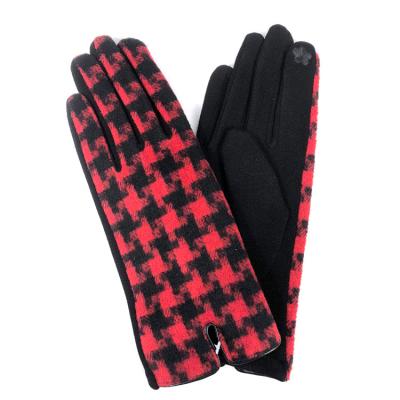 China Simple Autumn Winter Touch Winter Touch Screen Gloves For Lady for sale