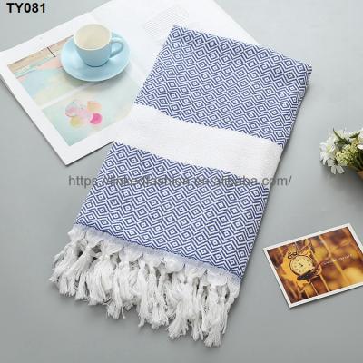 China 2018 New Compressed Turkish 100% Turkish Peshtemal Pestemal Cotton Bath Towel Gift Spa Gym Yoga Beach 100X180cm for sale