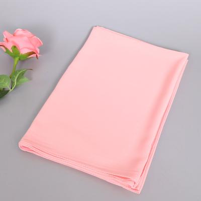 China 100% polyester muslim shawl scarf pleat premiumn women cotton hijab chiffon tank top scarf hijab for sale