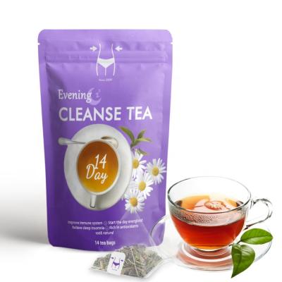 China Private Label Decaffeinated Detox Tea Colon Cleanse Constipation Tea Full Body Detox Cleanse Evening To Cleanse Tea for sale