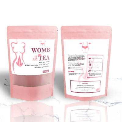 China OEM&ODM Decaffeinated Womb Wellness Tea Womb Detox Tea Private Label Womb Natural Herbal Tea for sale