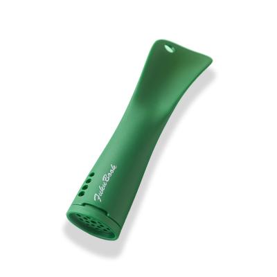 China Eco-friendly professional plastic short pusher customized plastic shoe horn fashional shoe horn shoe horn for sale