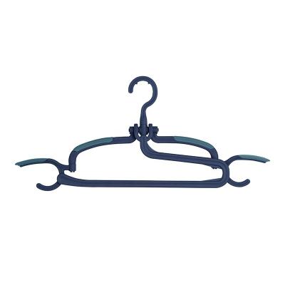 China New Design Anti-slip Colorful Hanger Rack For Wardrobe Non Slip Plastic Coat Hanger Clothes Household for sale