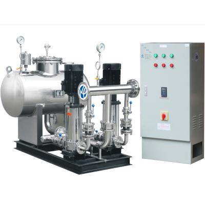 China Automotive Industry Water Supply System with Vertical Stainless Steel Multistage Centrifugal Jockey Pump Water Pump Booster System for sale