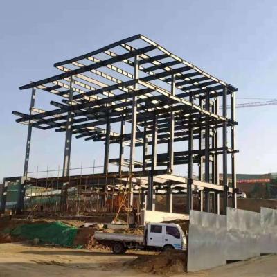 China Industrial Prefabricated Factory Steel Structures Commercial Warehouse / Steel Metal Buildings Sheds Construction for sale