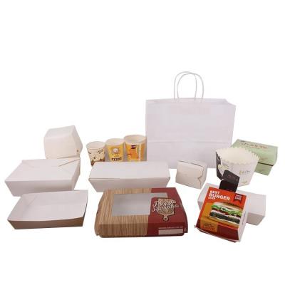 China Recyclable custom logo hot sale high quality air fryer kraft paper fruit food tray made in China for sale