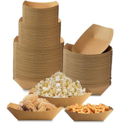 China Recyclable High Quantity Sales Recycle Air Fryer And Salad Wrapping Paper Single Food Tray Made In China for sale