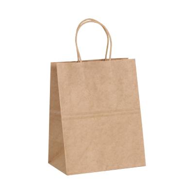 China Low MOQ of Bolsa Papel Bag Small Brown Fast Delivery Gift Packaging Wholesale Biodegradable Paper Craft Pap Bags En Papier for sale