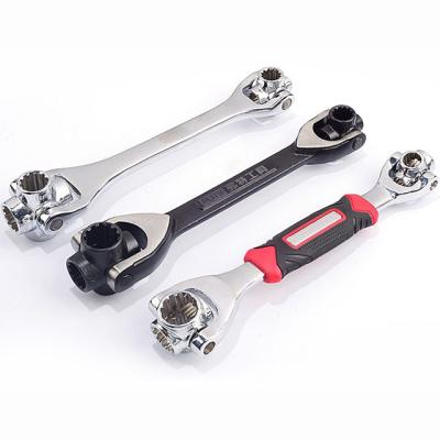 China 48 In1 Tiger Wrench Socket With Multifunctional Magic Chrome Vanadium Steel 360 Degree Rotating Head/Universal Furniture Car Repair Wrench Tool for sale