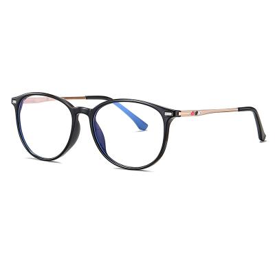 China 2021 New Fashion TR 90 Anti Frame Men Women Trendy Blue Light Glasses for sale