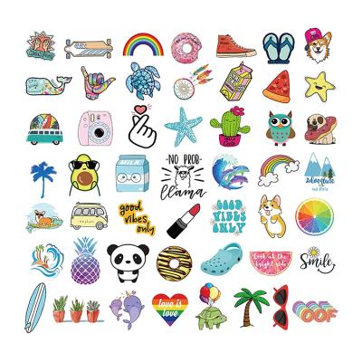 China Custom die-cut cute stickers waterproof high quality printing vinyl safe for sale