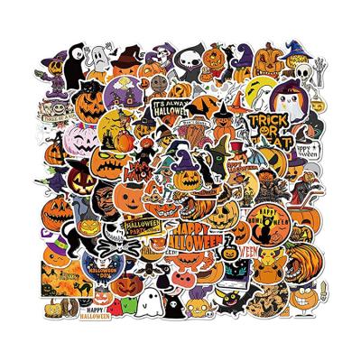 China Safe Waterproof Removable Christmas Halloween Window Adhesive Stickers For Decoration for sale