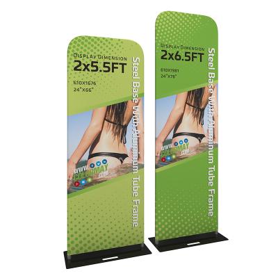 China Advertising aluminum protable banner standee banner standee aluminum custom exhibition banner display stand for sale