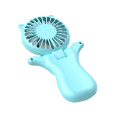 China Outdoor Supplier Price Factory Cute Small Hanging Neck Folding Fan With 1200mAh Lithium Battery for sale