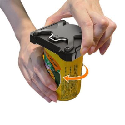 China Amazon Hot Selling Can Opener Multifunctional Manual Stocked 5 in 1 Safety Will Swing Shirtless Beer Can Opener for sale