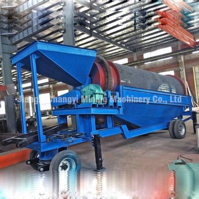 China High Recovery Gold Mining Machine Diamond Processing Equipment Small Trommel Mining Screen For Sale for sale