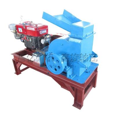 China Ore diesel engine power hammer mill glass powder hammer crusher for sale for sale