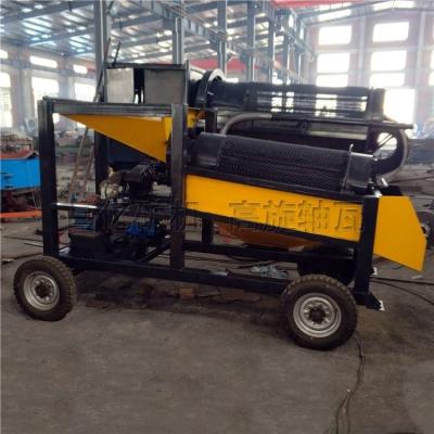 China Mobile mining drum trommel screen for washing diamond and gold plant for sale