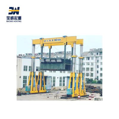 China Gantry Crane Telescopic Hydraulic Gantry Crane SL1400ton for sale