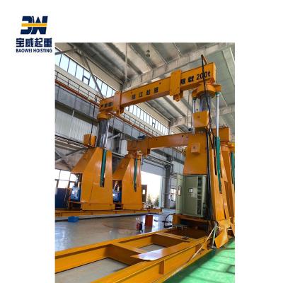 China Gantry Crane Telescopic Hydraulic Gantry Crane For Sale 75T for sale