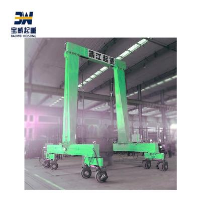 China Bridge Crane Gantry Solution Crane Lift 30 Ton Instrument/30ton Hydraulic Gantry Crane/Hydraulic Rubber Gantry Crane for sale