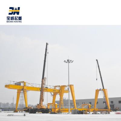 China Gantry Crane Full Praise Double Beam Gantry Crane For Heavy Lift 10ton To 420 Ton for sale