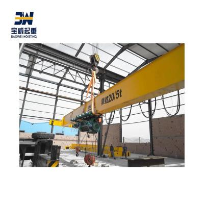 China Bridge Crane 10T Customized Single Girder Overhead Bridge Crane for sale