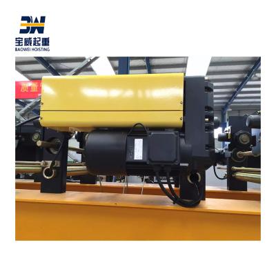 China Building material shops Novo hoist/electric wire rope hoist /price for 20 ton crane used in workshop/double girder crane for sale