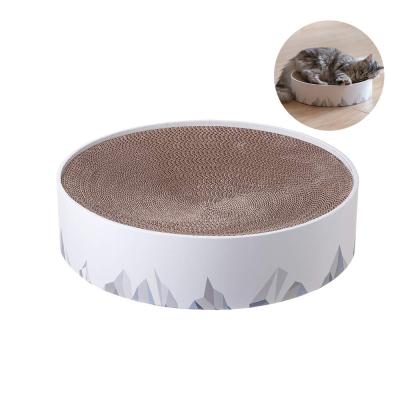 China Durable Cardboard Paper 2in1 Cat Scratching Pad from Pidan and Lounge for sale