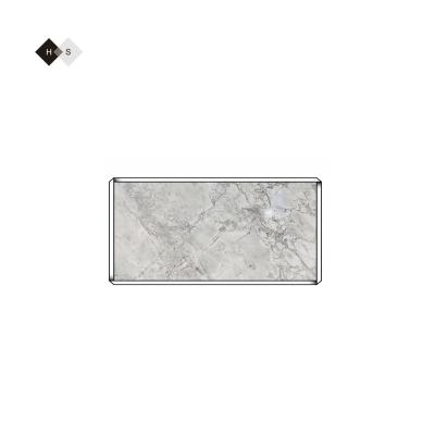 China Modern Huashow Brazil Calacatta Grey Marmo Slabs stone wall cladding for exterior wall decorative marble wall board for sale