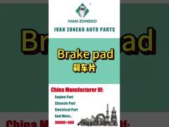 Ivan Zoneko-Brake Pad