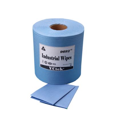 China Selling Viable Industrial Lint Free Degreasing Cloths Well Rolling Oil Cleaning Cloths for sale