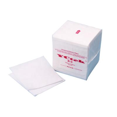 China Equipment Anti-Static Wiper Precision Cloth Immaculate Softness And Scratch Free Spunlace Nonwoven Wipes For Lab for sale