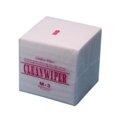 China Support Customization 70% Sustainable Wood Pulp , 30% Polypropylene Cleaning Wipes Anti Static Wipes for sale