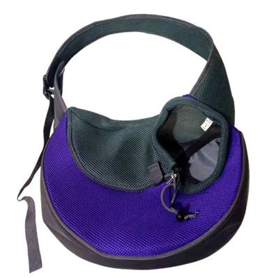 China Portable Pet Bags for Travel Fashion Waterproof Pet Sling Carrier Purse Reusable Pet Shopping Bag for sale